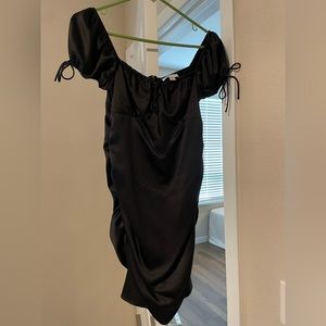 Black Topshop mini dress, US 4, never worn with tags
